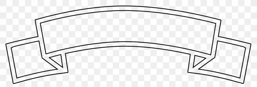 Banner Ribbon Clip Art, PNG, 1530x521px, Banner, Area, Black And White, Drawing, Furniture Download Free