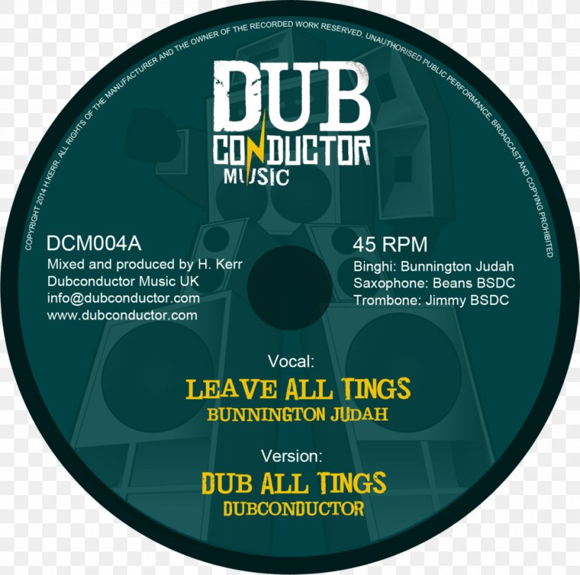 Dub Conductor Power Of Rastafari / Stomp Reality Souljahs Can You Hear It / Leave All Tings Compact Disc, PNG, 1000x992px, Compact Disc, Brand, Dvd, Hardware, Label Download Free