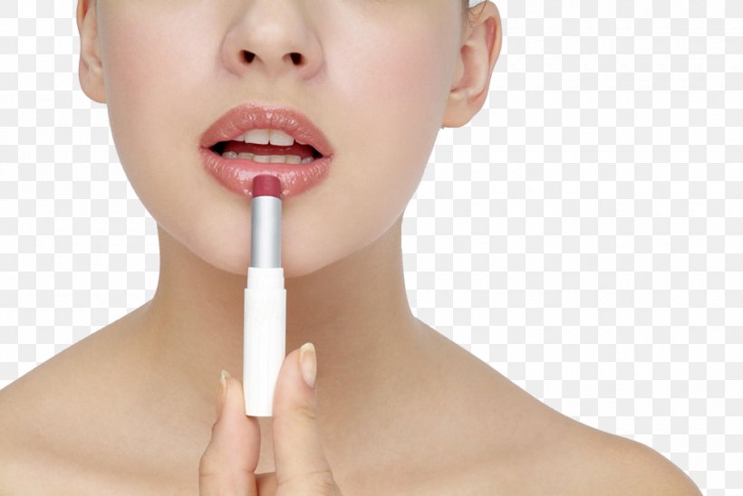Lip Balm Lipstick Make-up Cosmetics, PNG, 1000x669px, Lip Balm, Beauty, Brush, Cheek, Chin Download Free