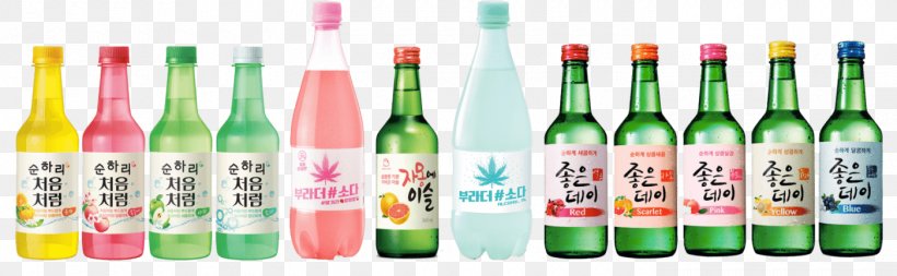 Liqueur Soju Distilled Beverage Alcoholic Drink Glass Bottle, PNG, 1400x432px, Liqueur, Alcoholic Drink, Bottle, Distilled Beverage, Drink Download Free