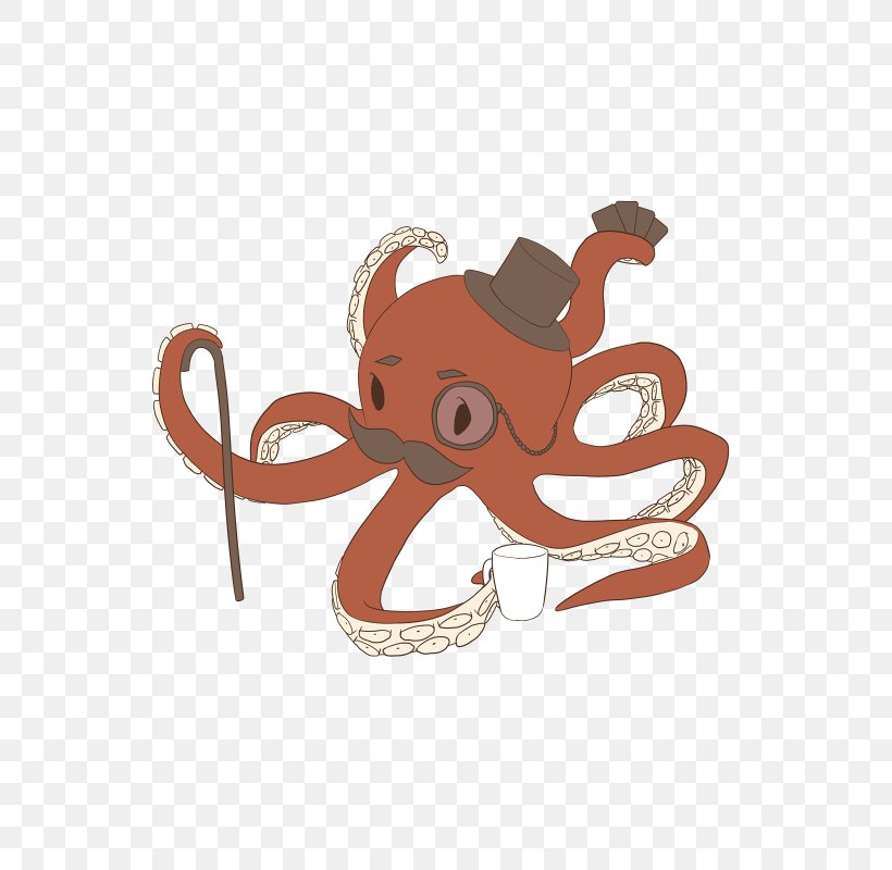 Octopus Animated Cartoon, PNG, 800x800px, Octopus, Animated Cartoon, Cephalopod, Invertebrate, Seafood Download Free
