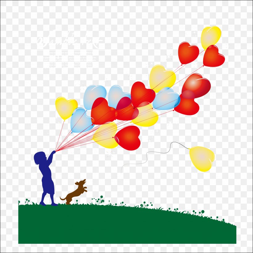 Balloon Silhouette Heart, PNG, 4171x4171px, Balloon, Color, Drawing, Heart, Photography Download Free