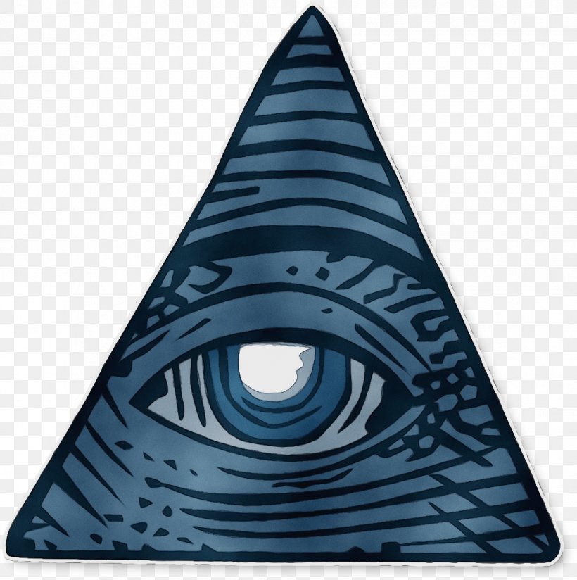 Blue Triangle Eye Electric Blue Cone, PNG, 1018x1024px, Watercolor, Blue, Cone, Electric Blue, Eye Download Free