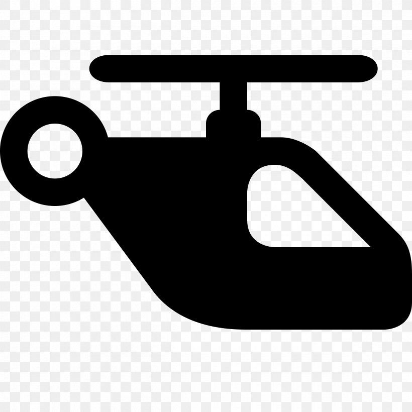Symbol Helicopter Clip Art, PNG, 2400x2400px, Symbol, Black And White, Chopper, Helicopter, Heliport Download Free