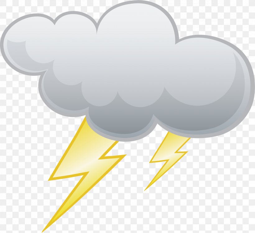 Lightning Cloud Thunder Clip Art, PNG, 2347x2142px, Lightning, Cloud, Heart, Rain, Sky Download Free
