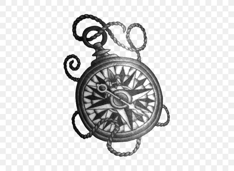 Old School (tattoo) Compass Rose Māori People, PNG, 600x600px, Tattoo, Black And White, Clock, Compass, Compass Rose Download Free
