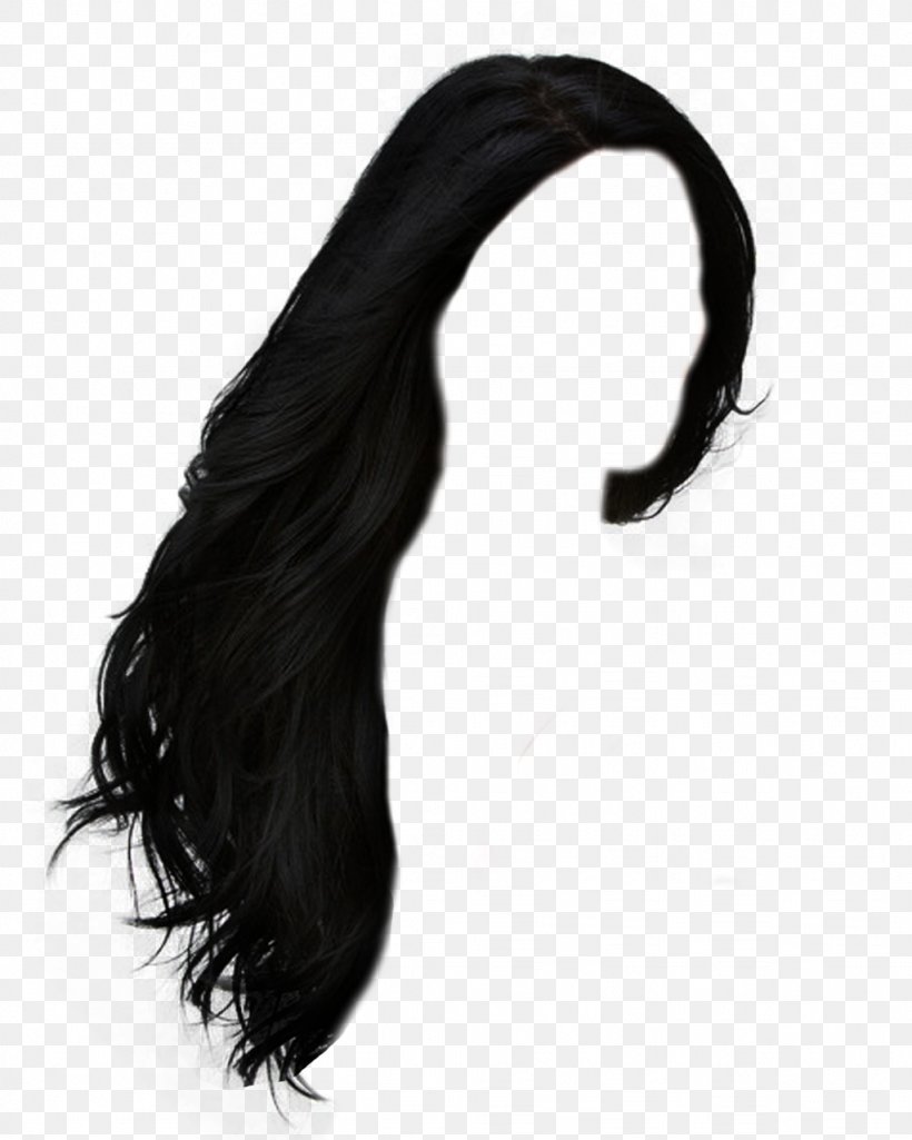 Hairstyle Hair Clipper Long Hair, PNG, 1024x1280px, Hair, Artificial Hair Integrations, Black, Black And White, Black Hair Download Free