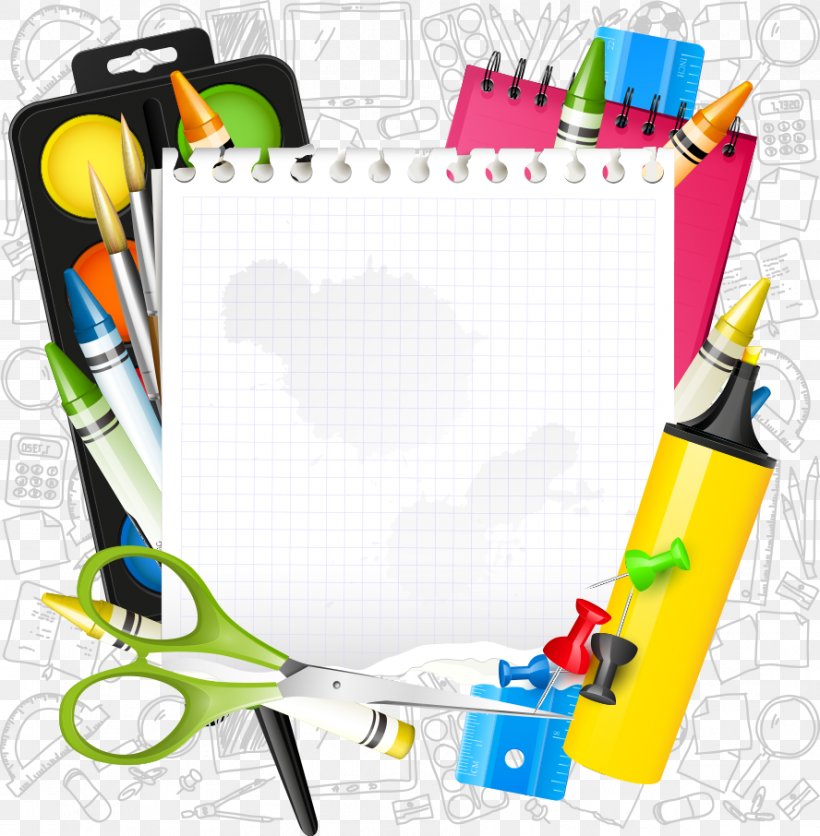 Paper School Supplies Icon, PNG, 888x906px, Paper, Blackboard, Depositphotos, Education, Learning Download Free