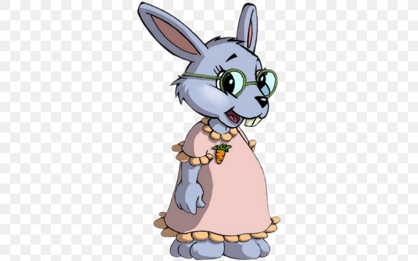 Domestic Rabbit Easter Bunny Hare Cartoon Character, PNG, 1280x800px, Domestic Rabbit, Canidae, Carnivoran, Cartoon, Character Download Free