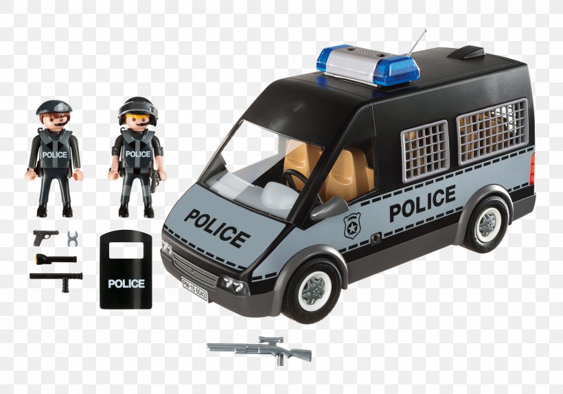 Police Car Police Van Playmobil, PNG, 2000x1400px, Car, Automotive Design, Brand, Diecast Toy, Game Download Free