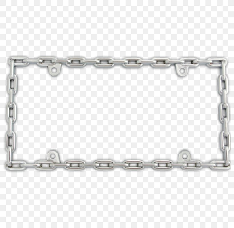 Vehicle License Plates Car Chain Picture Frames Bicycle, PNG, 800x800px, Vehicle License Plates, Bicycle, Bicycle Chains, Body Jewelry, Bracelet Download Free