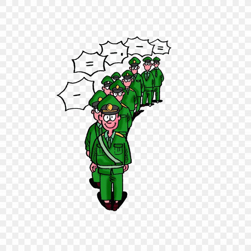 Cartoon Soldier Military Personnel Illustration, PNG, 5000x5000px, Cartoon, Art, Avatar, Christmas, Christmas Ornament Download Free