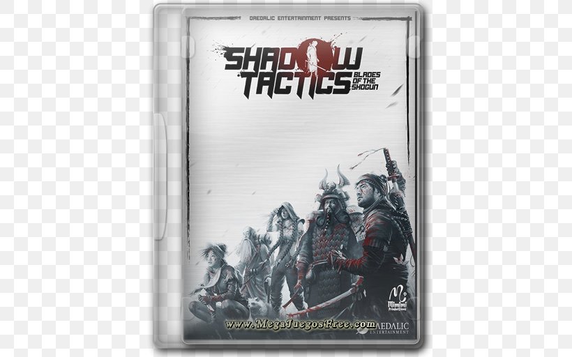 Shadow Tactics: Blades Of The Shogun Video Game Strategy Game, PNG, 512x512px, Shadow Tactics Blades Of The Shogun, Brand, Commandos, Film, Game Download Free