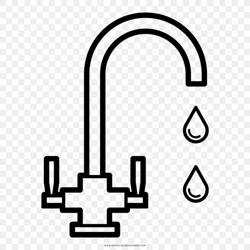 Tap Water Drawing, PNG, 1000x1000px, Tap, Area, Black And White, Child, Color Download Free