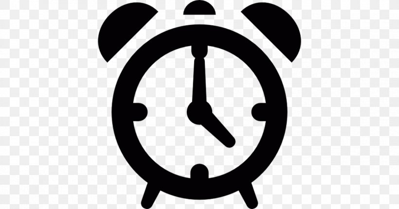 Alarm Clocks Clip Art, PNG, 1200x630px, Alarm Clocks, Area, Black And White, Brand, Clock Download Free