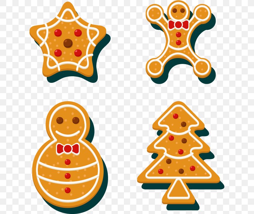 Christmas Tree Cookie Biscuit Clip Art, PNG, 630x690px, Christmas Tree, Area, Biscuit, Butter Cookie, Christmas Download Free