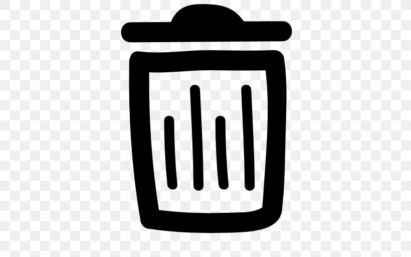 Garbage, PNG, 512x512px, Drawing, Black And White, Container, Document, Finger Download Free