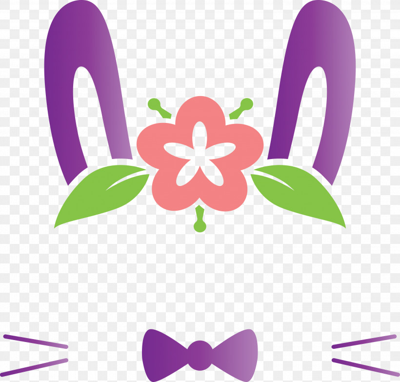 Easter Bunny Easter Day Cute Rabbit, PNG, 3000x2868px, Easter Bunny, Cute Rabbit, Easter Day, Logo, Pink Download Free