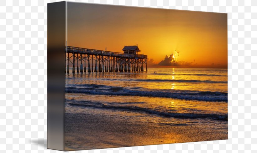 Gallery Wrap Picture Frames Cocoa Beach Canvas Stock Photography, PNG, 650x489px, Gallery Wrap, Art, Calm, Canvas, Cocoa Beach Download Free