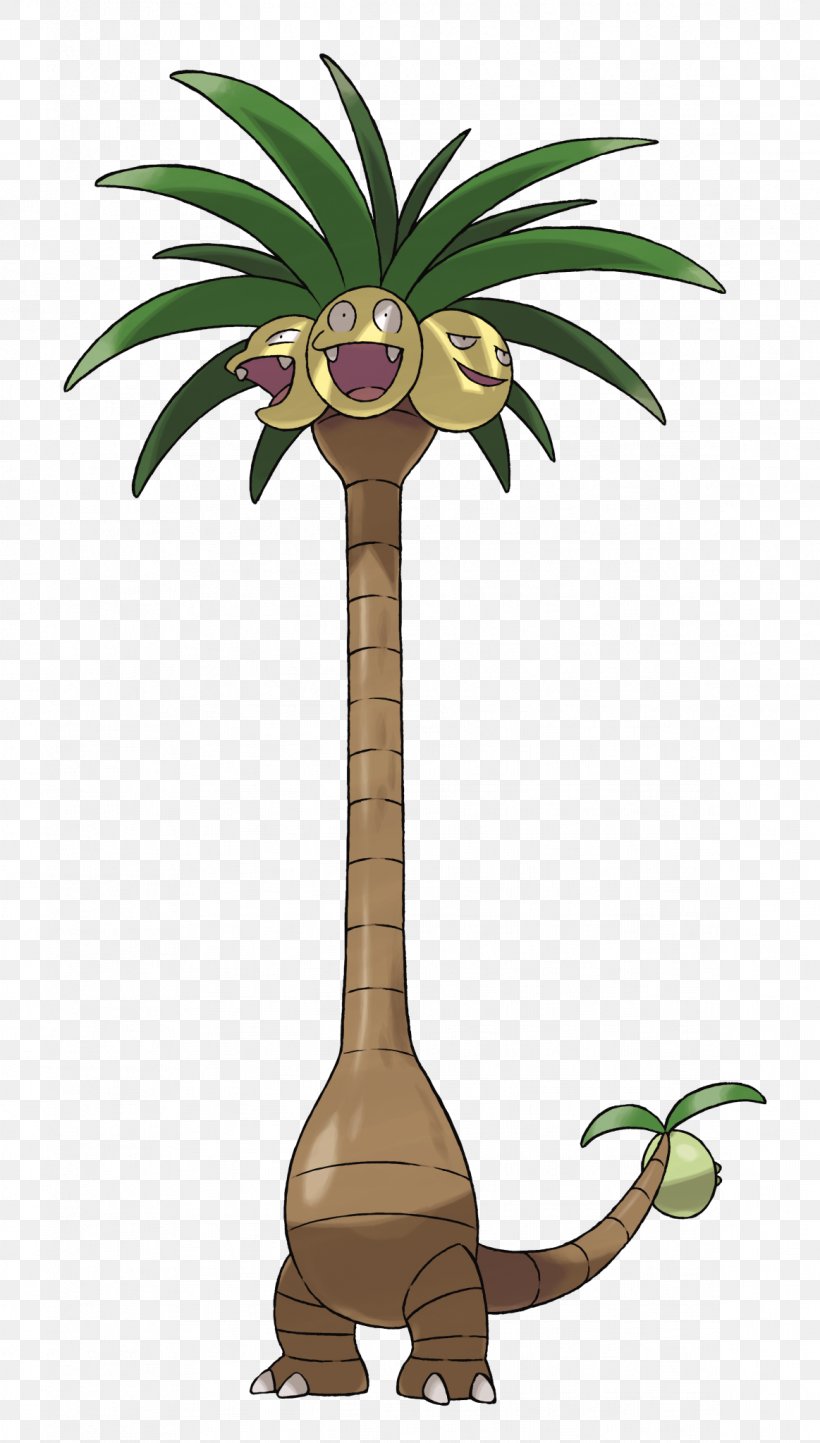 Pokémon Sun And Moon Pokémon Channel Pokémon Ultra Sun And Ultra Moon Exeggutor, PNG, 1163x2048px, Exeggutor, Alola, Arecales, Coconut, Entei Download Free