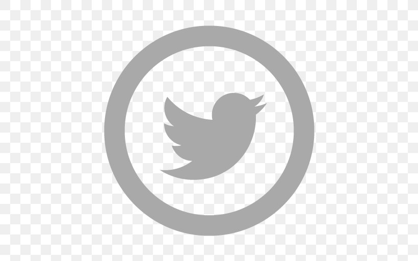 Social Network Logo Social Media, PNG, 512x512px, Social Network, Beak, Bird, Black And White, Crescent Download Free