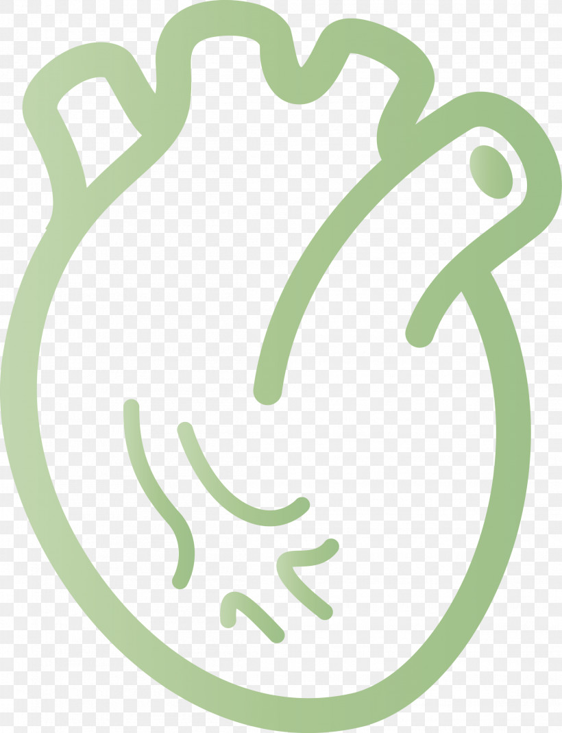 Heart Organ, PNG, 2299x3000px, Heart Organ, Green, Logo Download Free