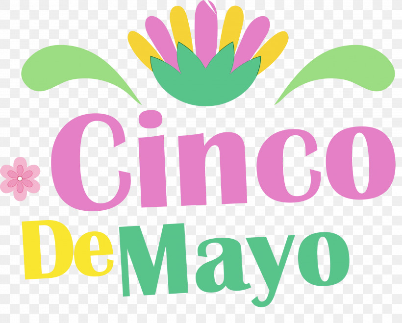 Logo Yellow Meter Line Flower, PNG, 3000x2414px, Cinco De Mayo, Fifth Of May, Flower, Geometry, Happiness Download Free