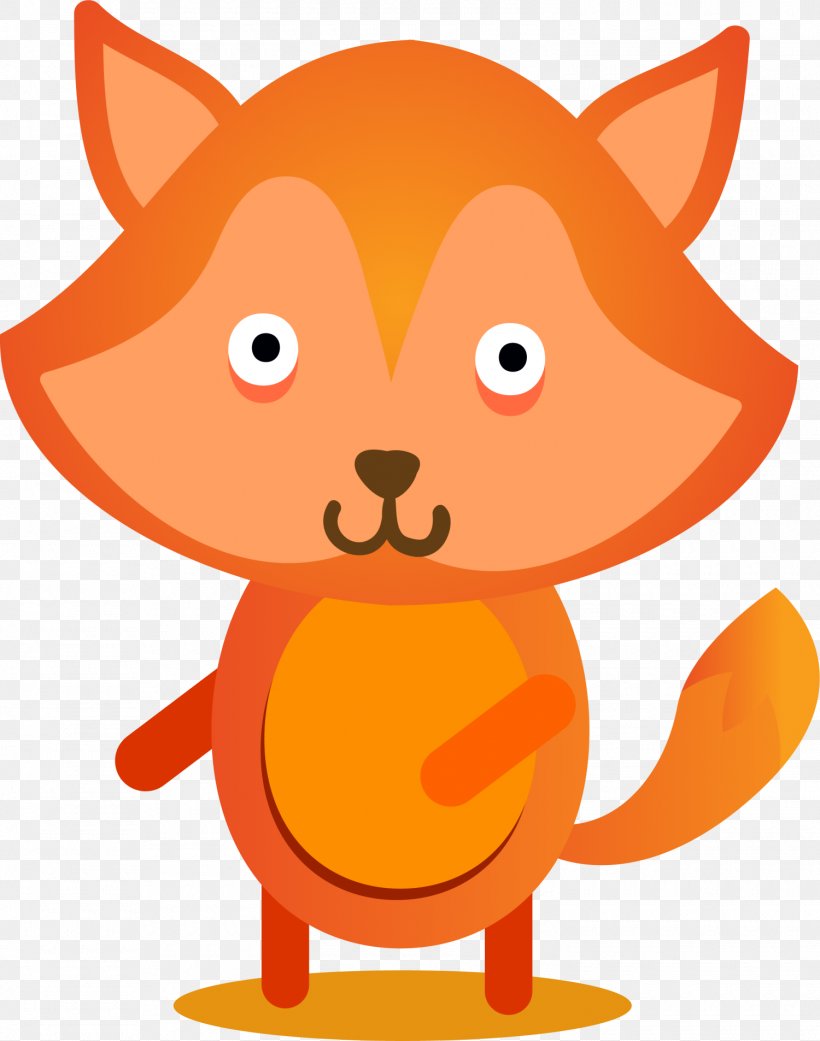 Red Fox Cartoon Illustration, PNG, 1500x1905px, Red Fox, Animal, Animation, Carnivoran, Cartoon Download Free