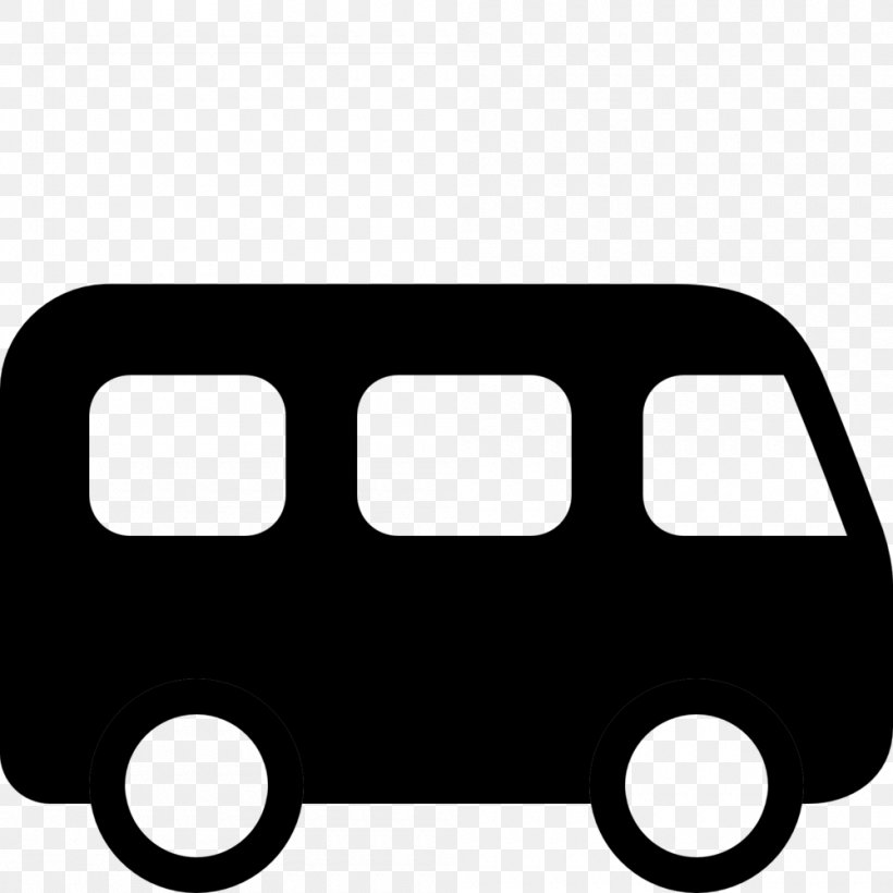 Bus Icon Design Clip Art, PNG, 1000x1000px, Bus, Area, Black, Black And White, Computer Download Free