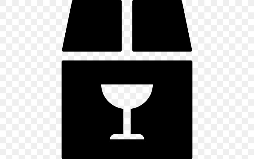 Black And White Stemware Rectangle, PNG, 512x512px, Wine Glass, Black, Black And White, Box, Cardboard Box Download Free