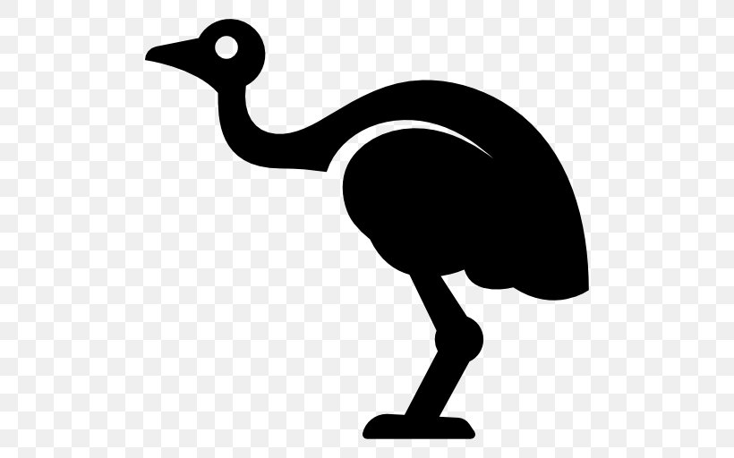Emu Common Ostrich Clip Art, PNG, 512x512px, Emu, Animal, Artwork, Australia, Beak Download Free