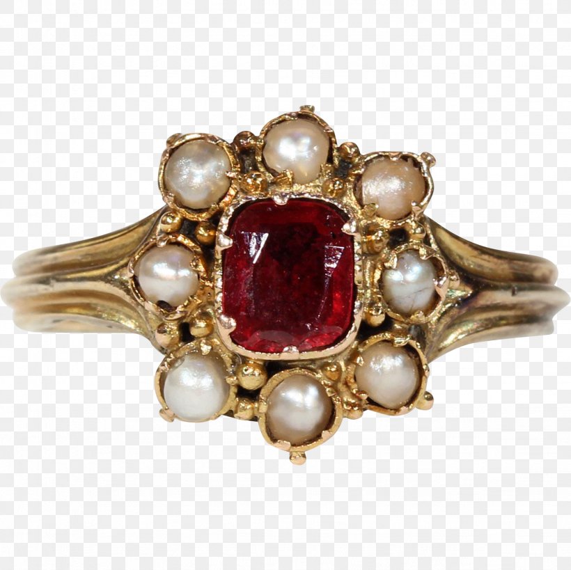 Ruby Ring Garnet Brooch Diamond, PNG, 1437x1437px, Ruby, Antique, Brooch, Diamond, Fashion Accessory Download Free