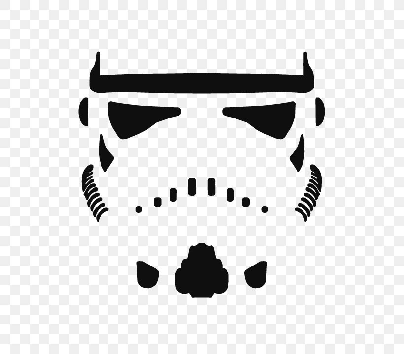 Stormtrooper T-shirt Hoodie Anakin Skywalker, PNG, 753x720px, Stormtrooper, Anakin Skywalker, Black, Black And White, Bone Download Free