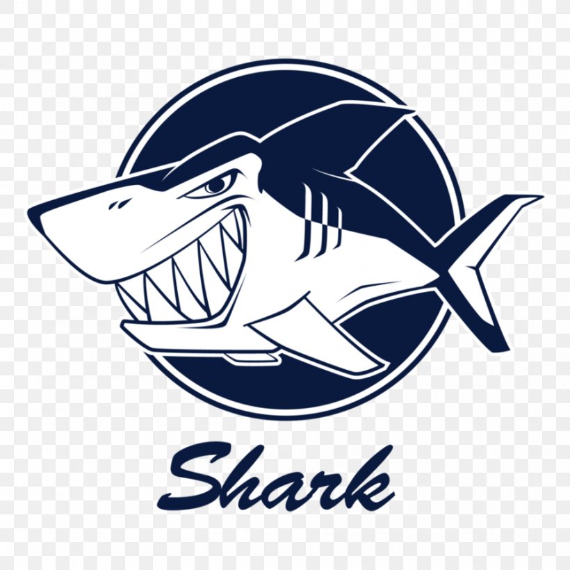 Tiger Shark Sport Great White Shark Hammerhead Shark, PNG, 894x894px, Shark, Artwork, Automotive Design, Black And White, Brand Download Free