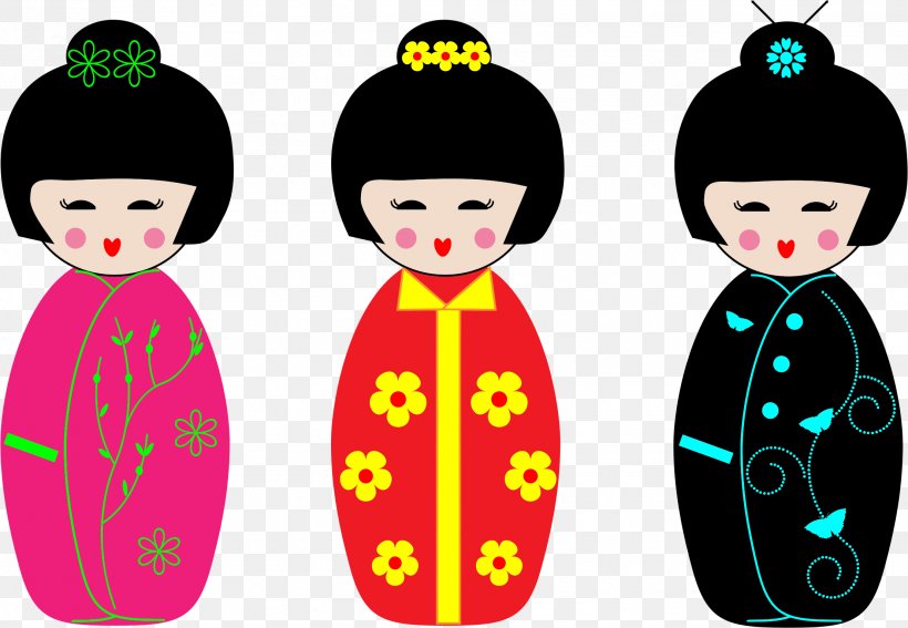 Japanese Dolls Kokeshi Clip Art Japanese Language, PNG, 2216x1533px, Japan, Black Hair, Cartoon, Country, Doll Download Free