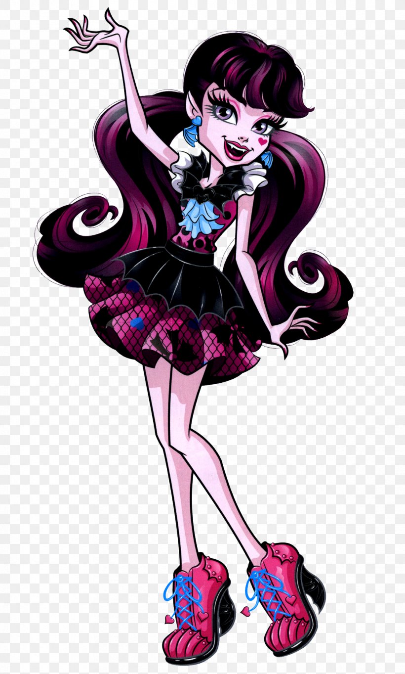 Monster High YouTube Doll Barbie, PNG, 1116x1856px, Watercolor, Cartoon, Flower, Frame, Heart Download Free