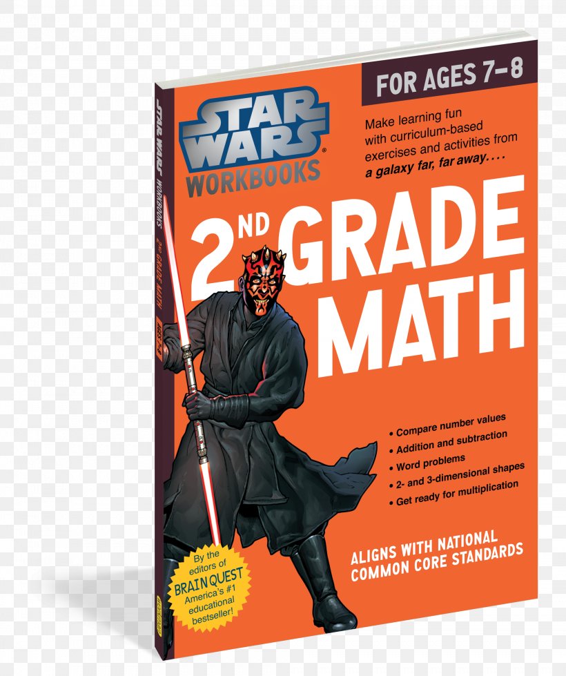 Second Grade 2nd Grade Math Star Wars Workbook: 4th Grade Reading And Writing Fourth Grade, PNG, 2009x2400px, Second Grade, Advertising, Book, Bookselling, Education Download Free