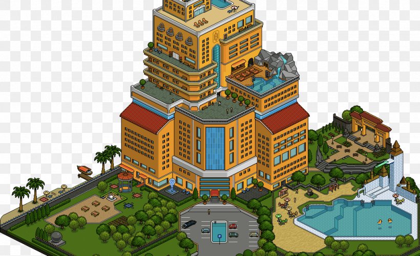 Habbo Social Media Hotel Virtual Community Online Chat, PNG, 1026x628px, Habbo, Architecture, Biome, Building, City Download Free