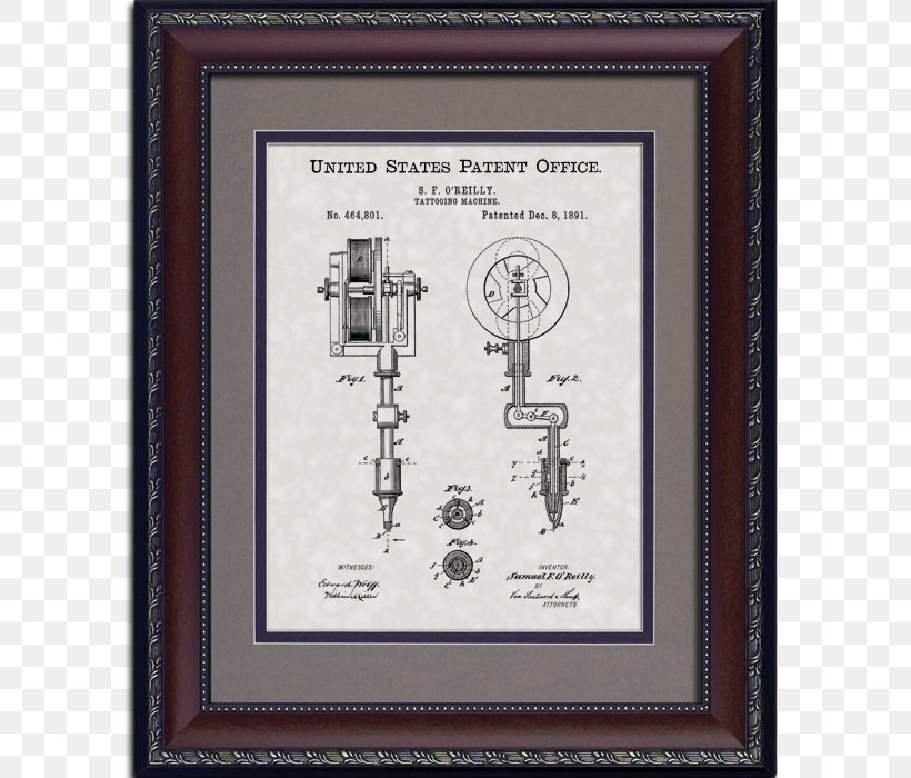 Tattoo Machine Tattoo Artist Patent Inventor, PNG, 700x700px, Watercolor, Cartoon, Flower, Frame, Heart Download Free