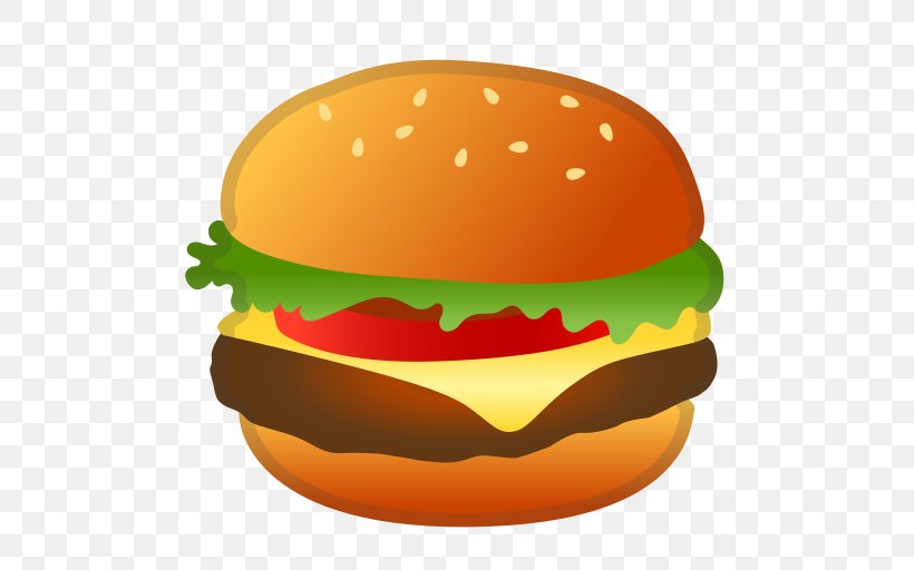 Hamburger Cheeseburger Patty Emoji Google, PNG, 512x512px, Hamburger, Android, Android Oreo, Android P, Cheese Download Free