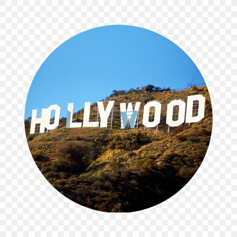 Hollywood Sign West Hollywood Griffith Park Film, PNG, 1000x1000px, Hollywood Sign, Animatrix, Brand, Film, Griffith Park Download Free