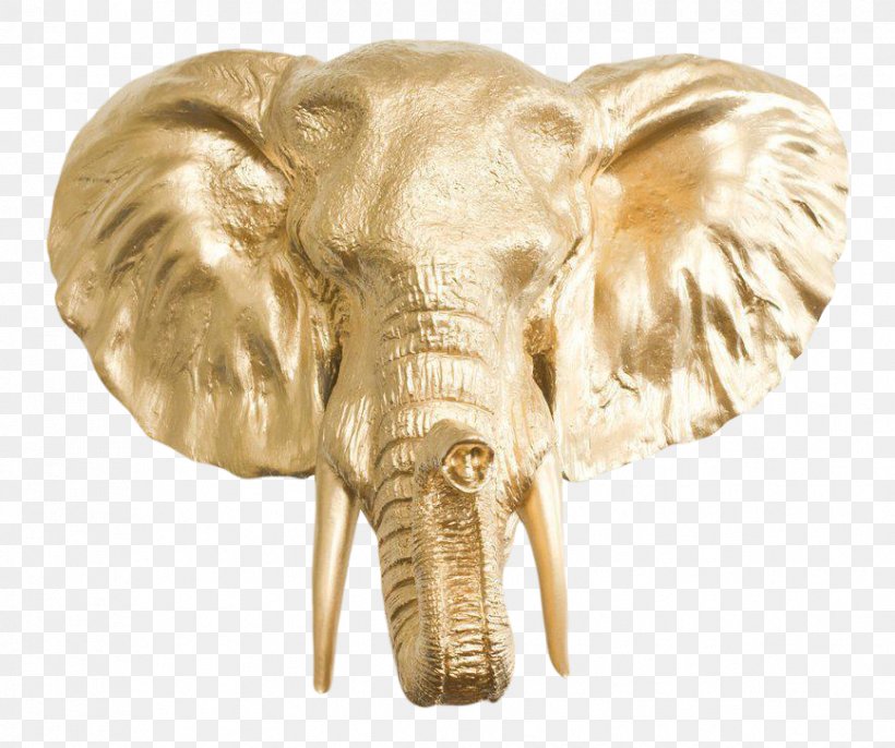 African Elephant Elephantidae Tusk Gold Silver, PNG, 867x726px, African Elephant, Accent Wall, Ceramic, Elephant, Elephant Parade Download Free