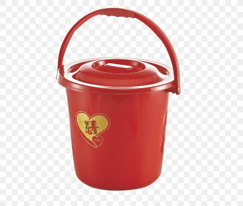 Bucket Red Lid, PNG, 1100x935px, Bucket, Container, Designer, Gules, Lid Download Free