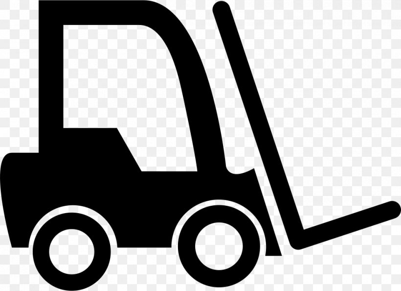 Forklift Clip Art Truck Loader Png 980x710px Forklift Black Black And White Brand Cargo Download Free