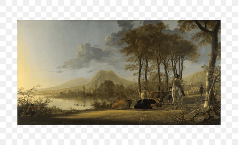 River Landscape With Horseman And Peasants River Landscape With Horsemen A Road Near A River Landscape Painting, PNG, 700x500px, Landscape Painting, Art, Artist, Baroque, Ecoregion Download Free