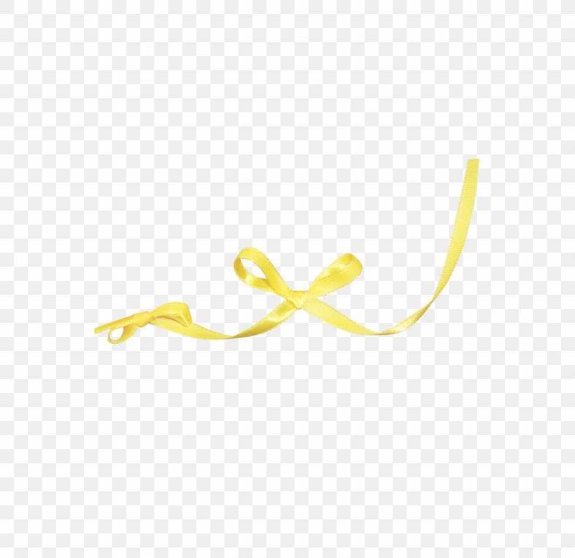 Yellow Ribbon, PNG, 2597x2519px, Ribbon, Drawing, Gratis, Material, Text Download Free