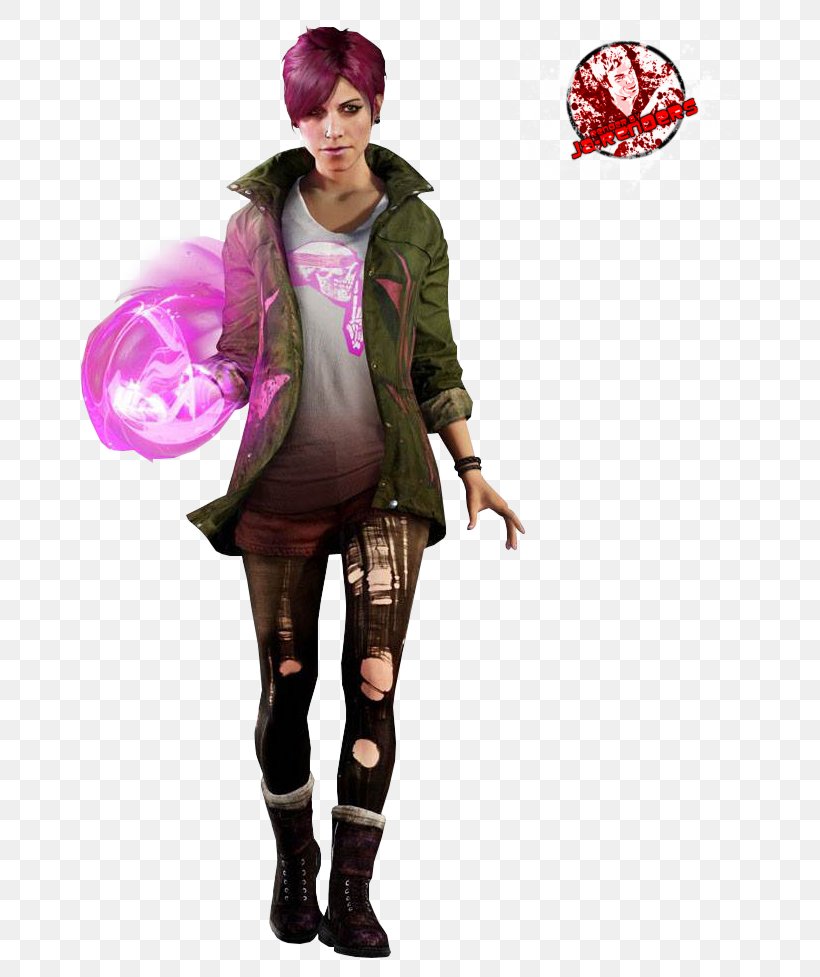 Infamous First Light Infamous Second Son Video Game Nier, PNG, 659x977px, Infamous First Light, Art, Concept Art, Costume, Costume Design Download Free