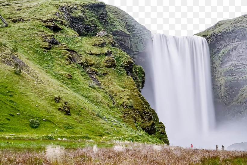 Waterfall, PNG, 1920x1280px, Waterfall, Fjord, Free Water Clearance, Hill Station, Mountain Download Free