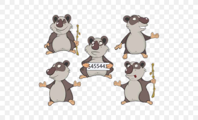 Koala Cartoon Drawing, PNG, 500x500px, Koala, Animal, Bear, Carnivoran, Cartoon Download Free