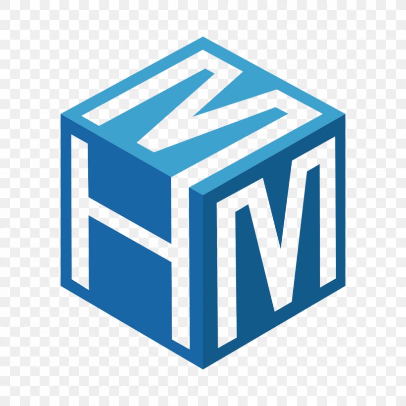 Mostly Harmless Media Logo Brand, PNG, 1000x1000px, Logo, Area, Blue, Brand, Media Download Free